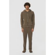 Снимка на DIRTY LAUNDRY МЪЖКИ ПАНТАЛОН THE RAW EDGES SWEATPANT В ЦВЯТ МОКА 4