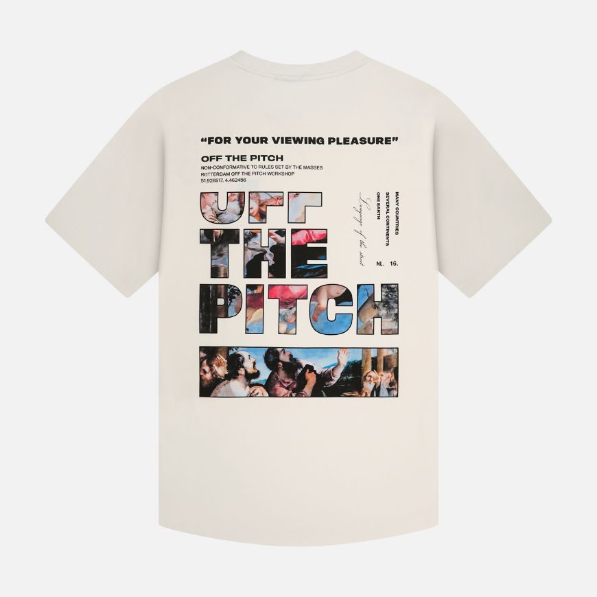 Picture of OTP MEN'S SAINT SLIM FIT TEE IN OFF WHITE