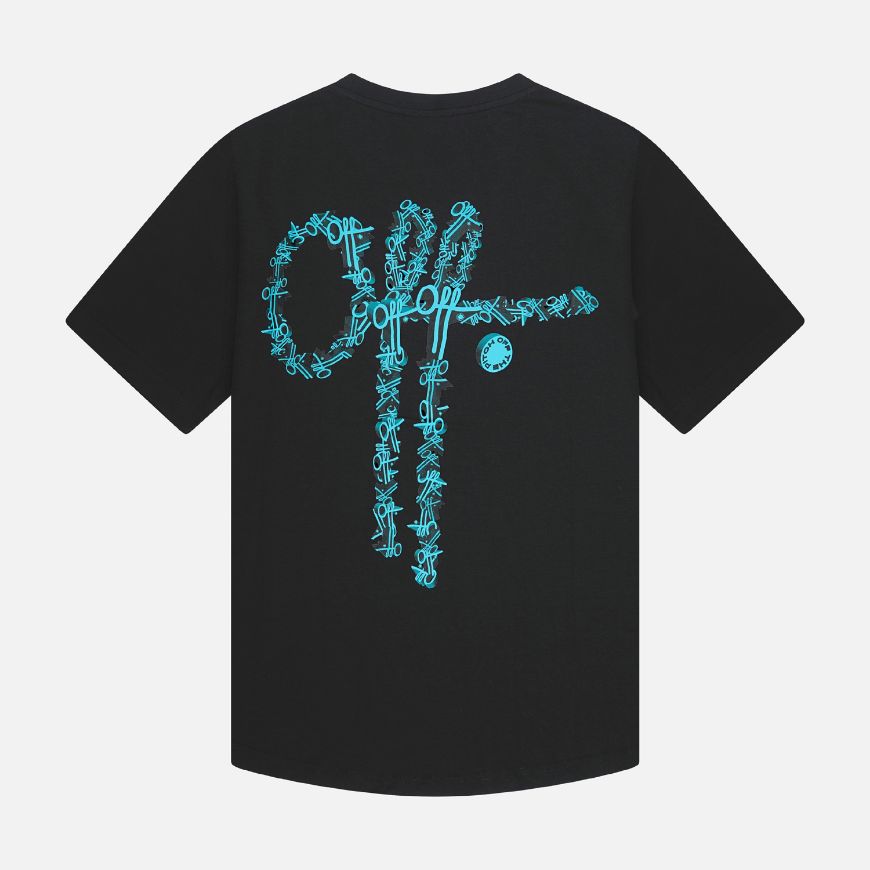 Picture of OTP MEN'S 3D OFF SLIM FIT TEE IN BLACK