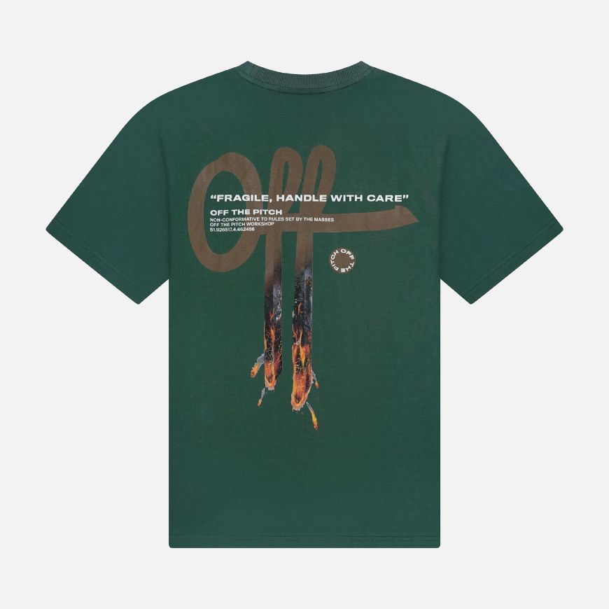 Picture of OTP MEN'S BLAST REGULAR FIT TEE IN FOREST GREEN