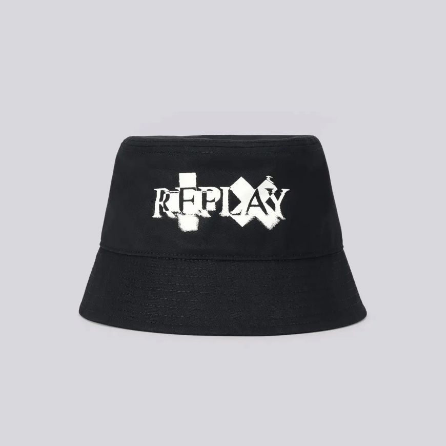 Снимка на REPLAY МЪЖКА ШАПКА BUCKET HAT WITH REPLAY X MARTIN GARRIX LOGOS В ЧЕРНО