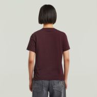 Picture of G-STAR WOMEN'S NIFOUS T-SHIRT IN PURPLE 2
