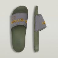 Снимка на G-STAR МЪЖКИ СЛАЙДОВЕ CART V BLK II SLIDES В МАСЛИНЕНО/СИВО 2