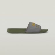 Снимка на G-STAR МЪЖКИ СЛАЙДОВЕ CART V BLK II SLIDES В МАСЛИНЕНО/СИВО 4