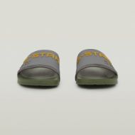 Снимка на G-STAR МЪЖКИ СЛАЙДОВЕ CART V BLK II SLIDES В МАСЛИНЕНО/СИВО 3