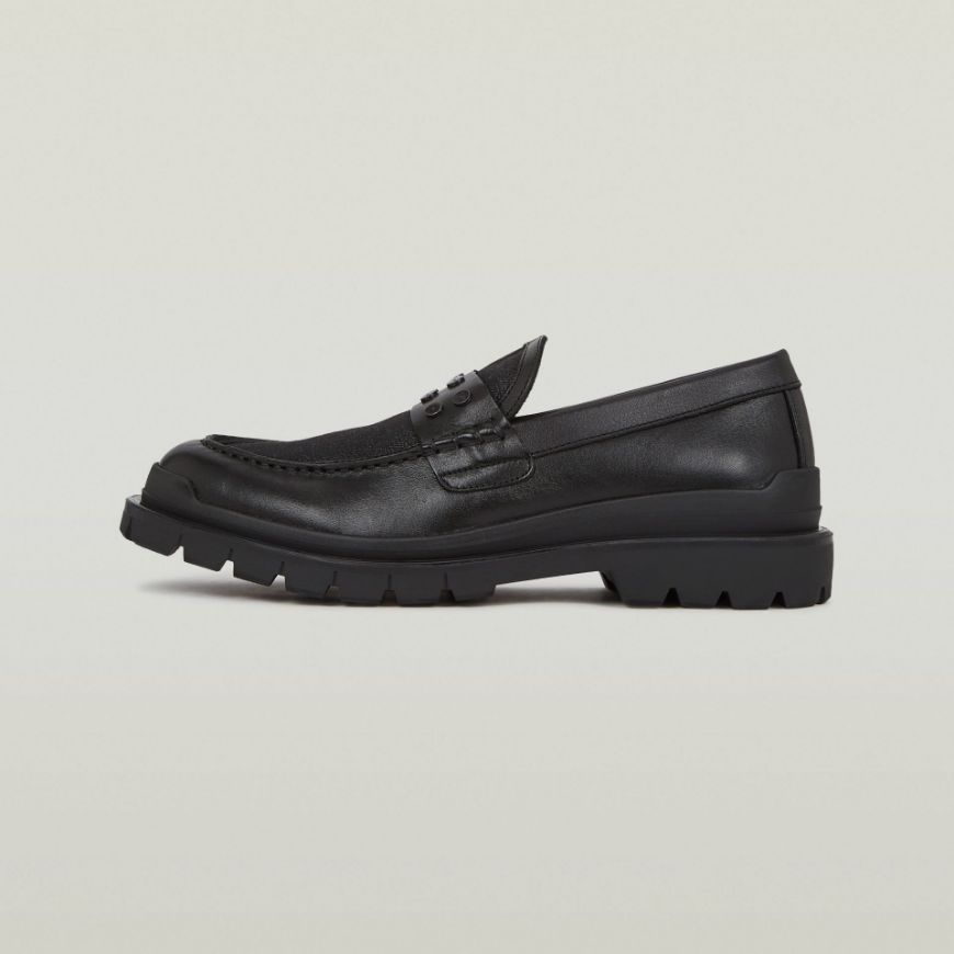 Снимка на G-STAR МЪЖКИ ОБУВКИ BLAKE LOAFER LEATHER DENIM В ЧЕРНО