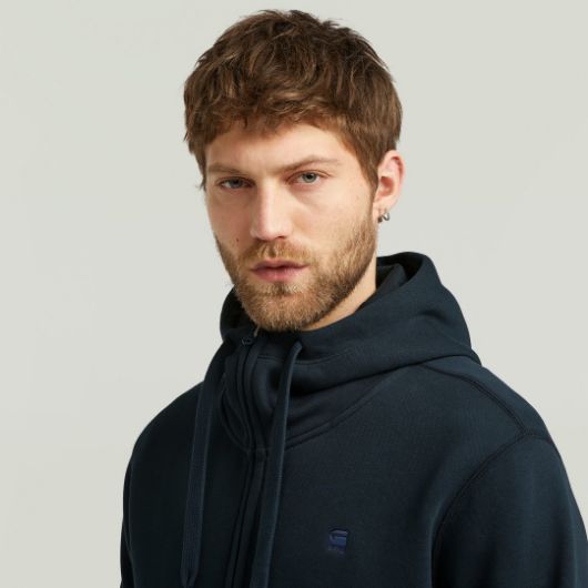 Показвай детайлите за G-STAR МЪЖКИ СУИТШЪРТ PREMIUM CORE HOODED ZIP В ТЪМНОСИНЬО 3 - FanPoint Снимка на G-STAR МЪЖКИ СУИТШЪРТ PREMIUM CORE HOODED ZIP В ТЪМНОСИНЬО 3