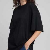 Снимка на REPLAY ДАМСКА BOY-FIT T-SHIRT WITH WESTERN PRINT В ЧЕРНО 4