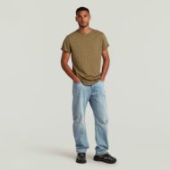 Picture of G-STAR MEN'S LASH T-SHIRT IN BROWN 4