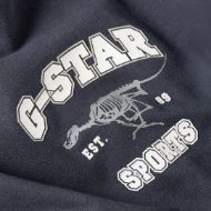 Picture of G-STAR MEN'S RUNNING DOG BACK GR BOXY T-SHIRT IN DARK BLUE 8
