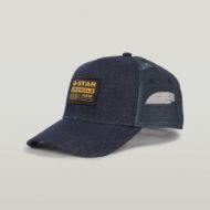 Picture of G-STAR MEN'S BASEBALL TRUCKER CAP IN DARK BLUE 1