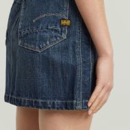 Picture of G-STAR WOMEN'S MOTO SLIM DRESS IN ANTIQUE FADED TWISTER 5
