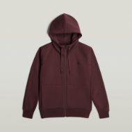 Picture of G-STAR WOMEN'S PREMIUM CORE 2.1 HOODED ZIP THRU SWEATER IN PURPLE 6