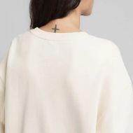 Снимка на REPLAY ДАМСКИ СУИТШЪРТ OVERSIZED COTTON SWEATSHIRT В БЯЛО 3