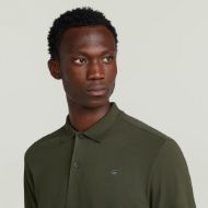Picture of G-STAR MEN'S DUNDA SLIM POLO IN ASFALT 4
