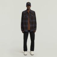 Picture of G-STAR MEN'S GPO OVERSHIRT IN SALUTE ARTHUR CHECK 5