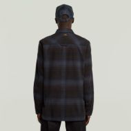 Picture of G-STAR MEN'S GPO OVERSHIRT IN SALUTE ARTHUR CHECK 2