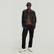 Picture of G-STAR MEN'S GPO OVERSHIRT IN SALUTE ARTHUR CHECK 4