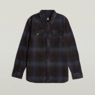 Picture of G-STAR MEN'S GPO OVERSHIRT IN SALUTE ARTHUR CHECK 6