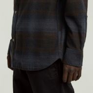 Picture of G-STAR MEN'S GPO OVERSHIRT IN SALUTE ARTHUR CHECK 3