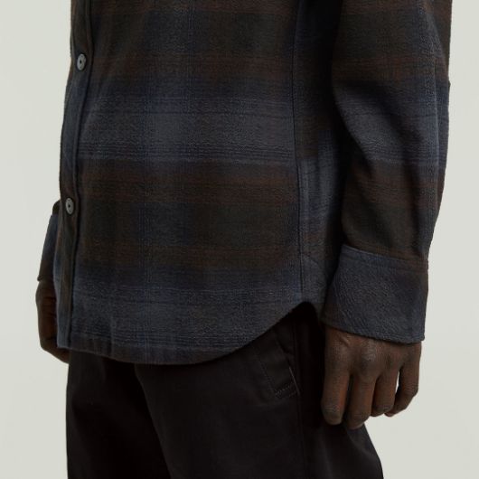 Show details for G-STAR MEN'S GPO OVERSHIRT IN SALUTE ARTHUR CHECK 3 - FanPoint Picture of G-STAR MEN'S GPO OVERSHIRT IN SALUTE ARTHUR CHECK 3