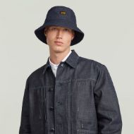 Picture of G-STAR MEN'S ORIGINALS BUCKET HAT IN DARK BLUE 3