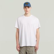 Picture of G-STAR MEN'S A LINE LOOSE T-SHIRT IN WHITE 1