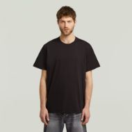 Picture of G-STAR MEN'S A LINE LOOSE T-SHIRT IN BLACK 1