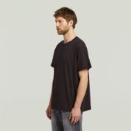 Picture of G-STAR MEN'S A LINE LOOSE T-SHIRT IN BLACK 4