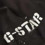 Picture of G-STAR MEN'S SPRAYED 89 GR LOOSE SWEATER IN BLACK 7