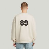 Снимка на G-STAR МЪЖКИ СУИТШЪРТ SPRAYED 89 GR LOOSE В БЯЛО 2