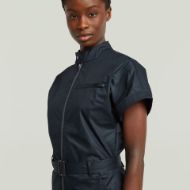 Picture of G-STAR WOMEN'S BELTED DRESS IN DARK BLUE 4