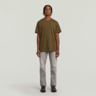 Picture of G-STAR MEN'S A LINE LOOSE T-SHIRT IN BROWN 5