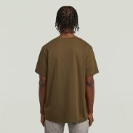 Picture of G-STAR MEN'S A LINE LOOSE T-SHIRT IN BROWN 2