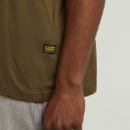 Picture of G-STAR MEN'S A LINE LOOSE T-SHIRT IN BROWN 3