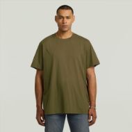 Picture of G-STAR MEN'S A LINE LOOSE T-SHIRT IN GREEN 1