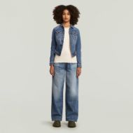 Picture of G-STAR WOMEN'S A LINE SLIM RIB TOP IN WHITE 5