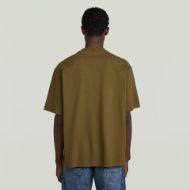 Picture of G-STAR MEN'S BOXY BASE T-SHIRT IN BROWN 2