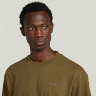 Picture of G-STAR MEN'S BOXY BASE T-SHIRT IN BROWN 3
