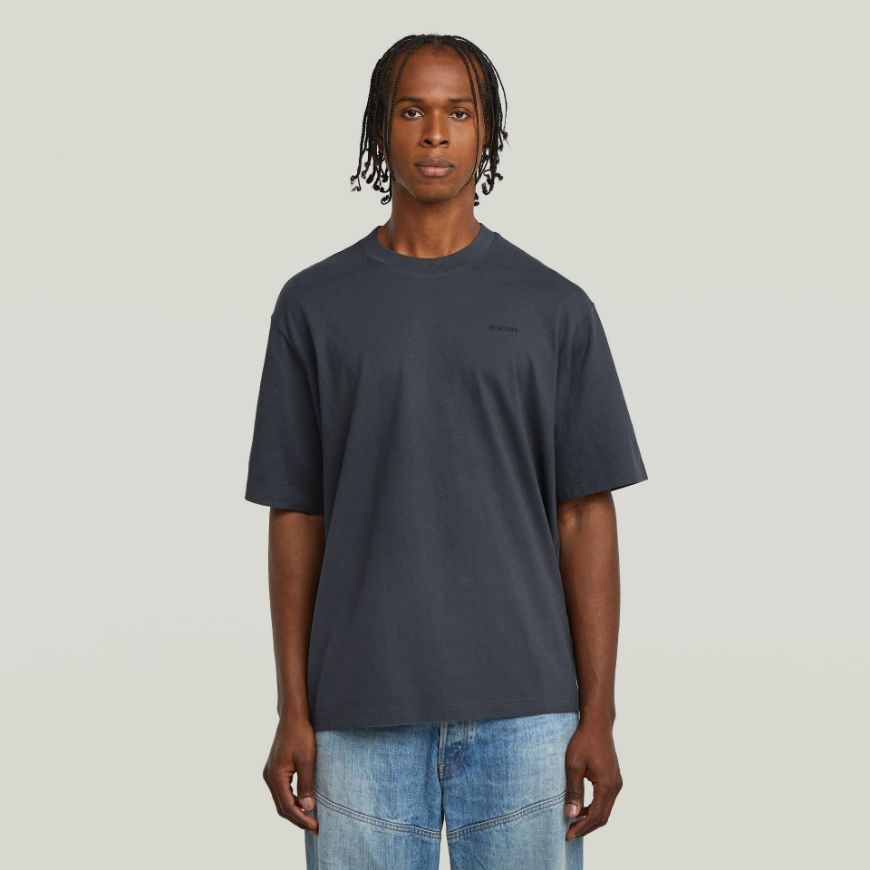 Picture of G-STAR MEN'S BOXY BASE T-SHIRT IN DARK BLUE