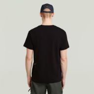 Picture of G-STAR MEN'S SPRAYED GR T-SHIRT IN BLACK 2