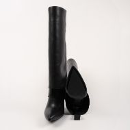 Picture of KARL LAGERFELD WOMEN'S DEBUTANTE FOLD DOWN HI LEG BOOT IN BLACK 5