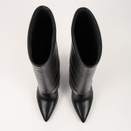 Picture of KARL LAGERFELD WOMEN'S DEBUTANTE FOLD DOWN HI LEG BOOT IN BLACK 3