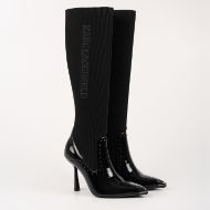 Picture of KARL LAGERFELD WOMEN'S PANDARA MICRO STUDS HIGH LEG IN BLACK 2
