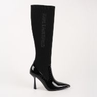 Picture of KARL LAGERFELD WOMEN'S PANDARA MICRO STUDS HIGH LEG IN BLACK 1