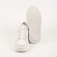 Picture of KARL LAGERFELD WOMEN'S ANAKAPRI GRAFFITI LO LACE IN WHITE 5