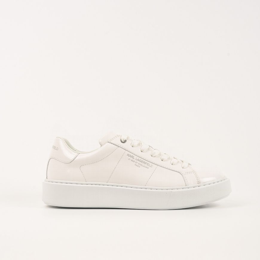 Picture of KARL LAGERFELD MEN'S MAXI KUP RSG LOGO SHINE IN WHITE