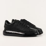 Picture of KARL LAGERFELD MEN'S KAPRI KUSHION EMBOSS REPEAT LO LACE IN BLACK 2