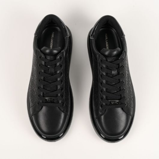 Show details for KARL LAGERFELD MEN'S KAPRI KUSHION EMBOSS REPEAT LO LACE IN BLACK 3 - FanPoint Picture of KARL LAGERFELD MEN'S KAPRI KUSHION EMBOSS REPEAT LO LACE IN BLACK 3