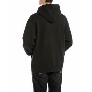 Снимка на REPLAY МЪЖКИ СУИТШЪРТ SWEATSHIRT WITH EMBROIDERED LETTERING В ЧЕРНО 2